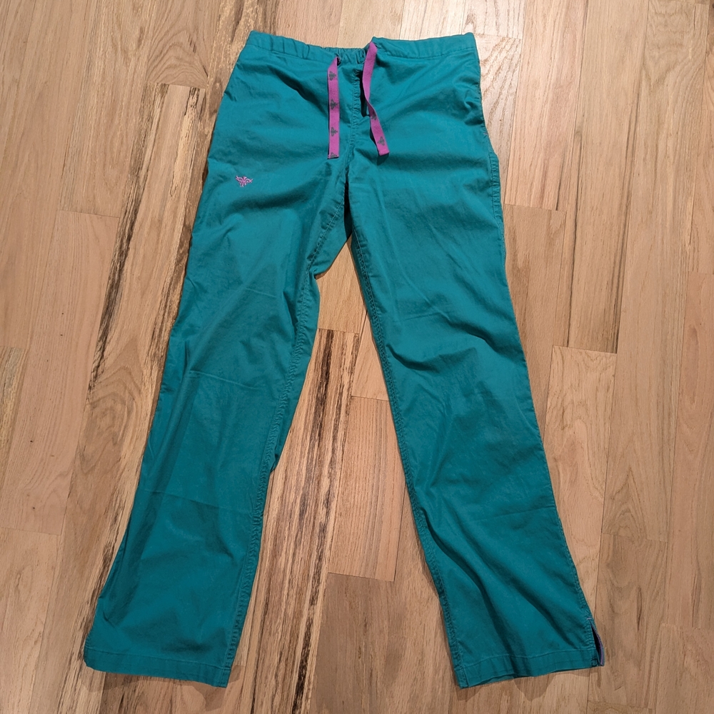 XS Tall Med Couture Signature Women's 5-Pocket STRETCH Drawstring Scrub Pants
